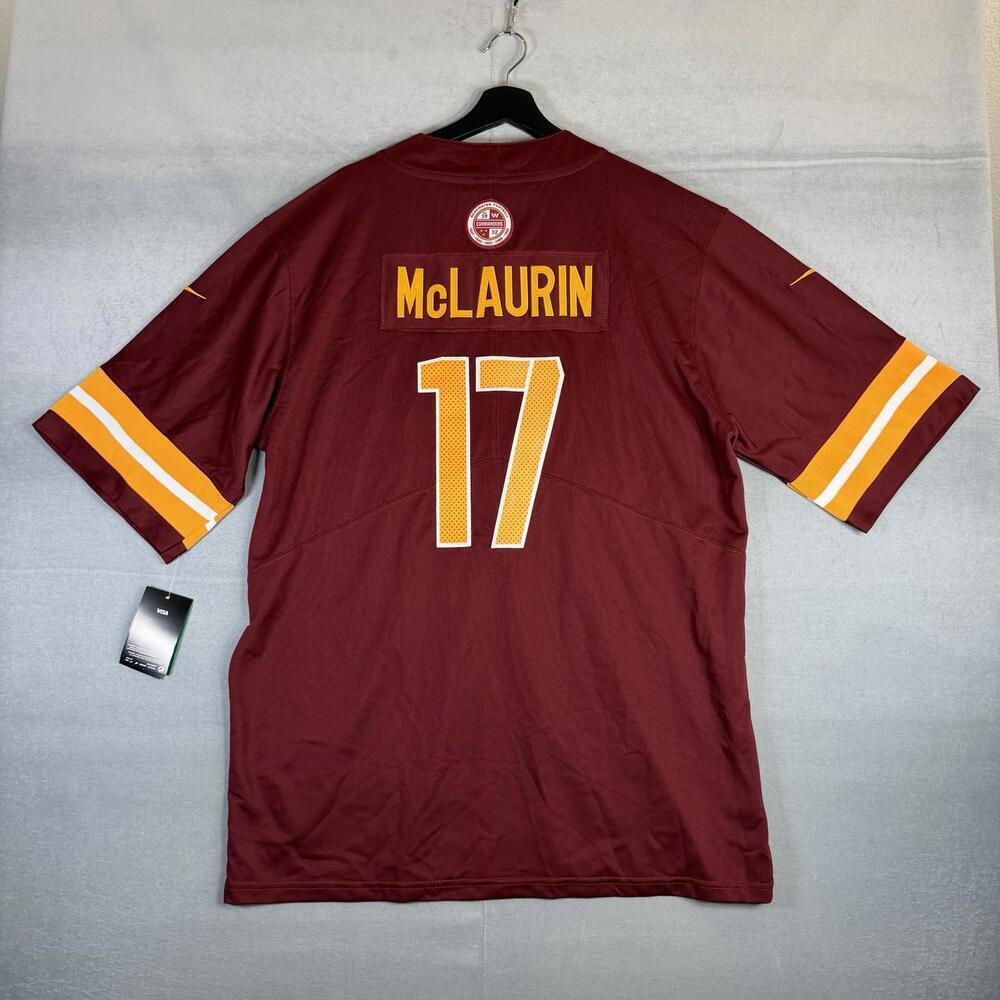 Nike Terry McLaurin Washington Commanders Jersey Mens XL Red On Field NFL NWT - Picture 3 of 8